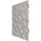Ekena Millwork 19 5/8in. W x 19 5/8in. H Dublin EnduraWall Decorative 3D Wall Panel Covers 2.67 Sq. Ft. WP20X20DUGLN - alternate 2